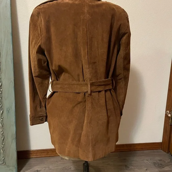 Ralph Lauren Brown Suede Safari Jacket - Picture 3 of 16
